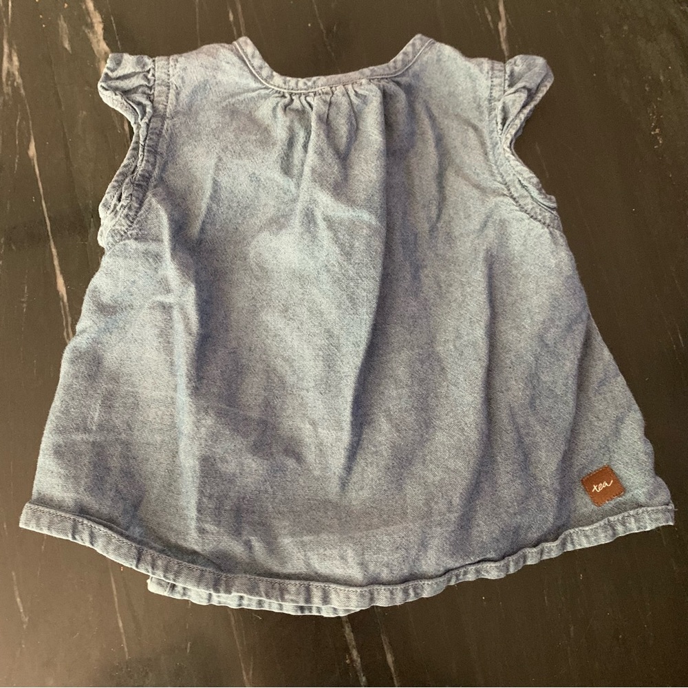 Chambray Top - Tea Collection - Picture 2 of 4